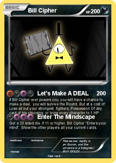 Pokemon Bill Cipher