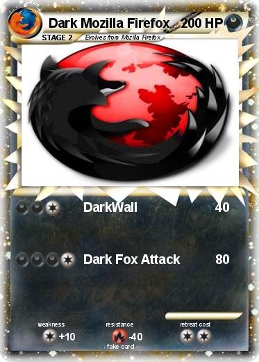 Pokemon Dark Mozilla Firefox