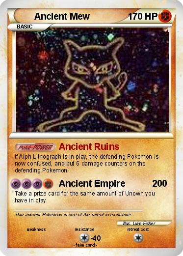 Pokemon Ancient Mew