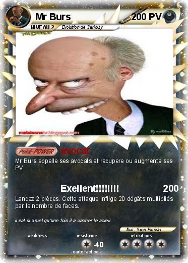 Pokemon Mr Burs
