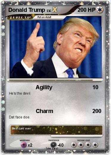 Pokemon Donald Trump