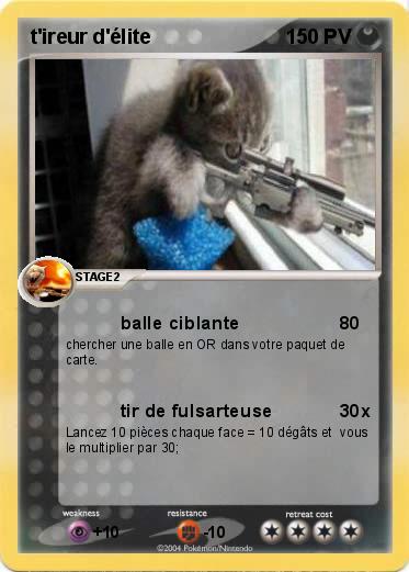 Pokemon t'ireur d'élite