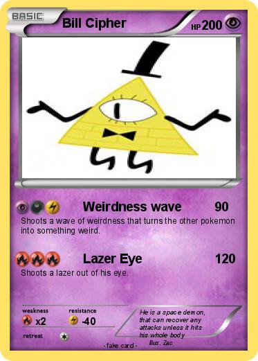 Pokemon Bill Cipher