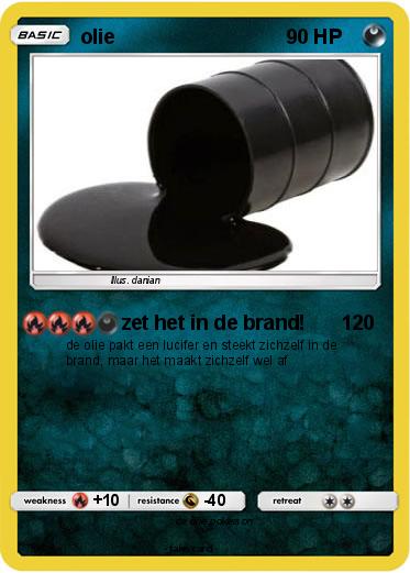 Pokemon olie