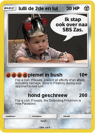 Pokemon lulli de 2de en lul