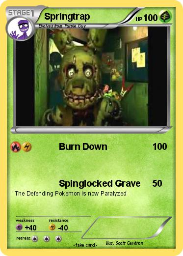 Pokemon Springtrap