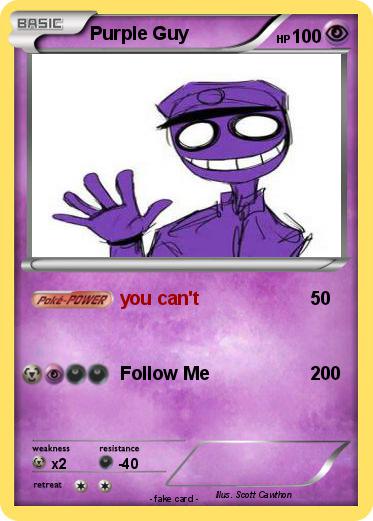 Pokemon Purple Guy