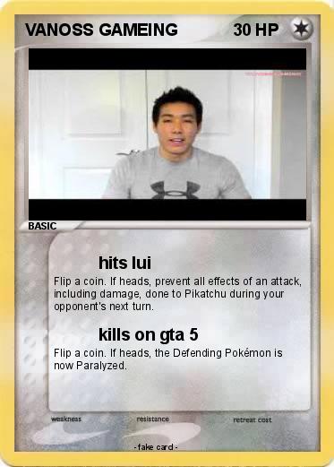 Pokemon VANOSS GAMEING
