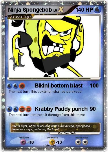 Pokemon Ninja Spongebob