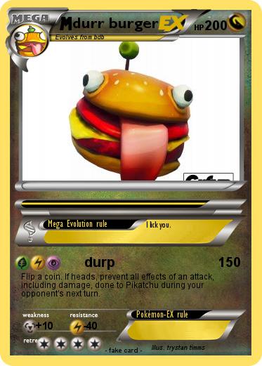 Pokemon durr burger
