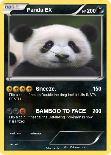 Pokemon Panda EX