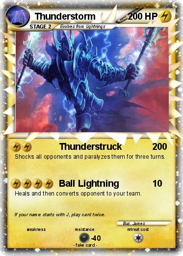 Pokemon Thunderstorm