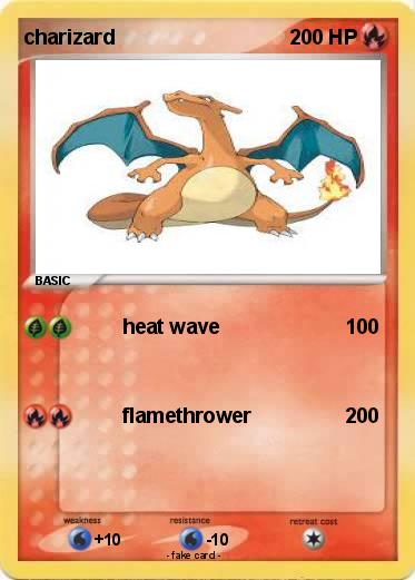 Pokemon charizard