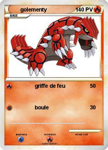 Pokemon golementy