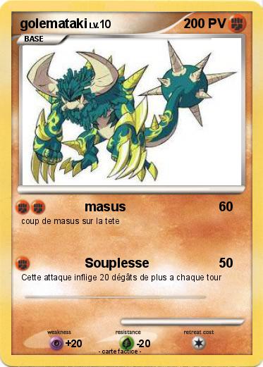 Pokemon golemataki