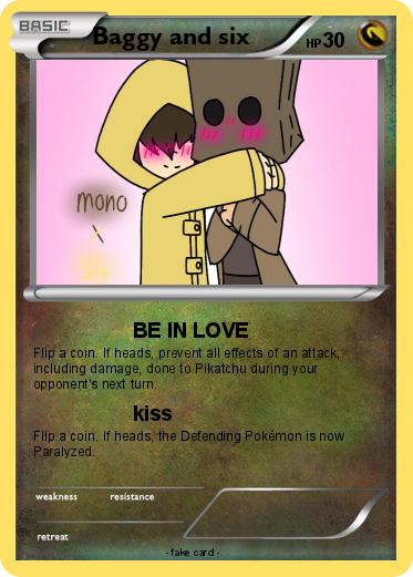 Pokemon Baggy and six