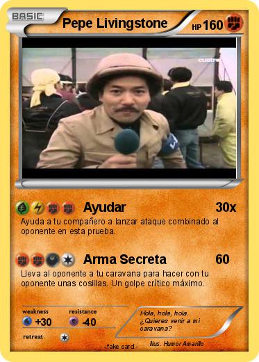 Pokemon Pepe Livingstone