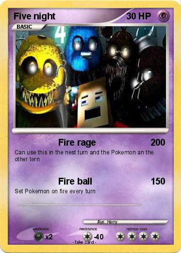 Pokemon Five night