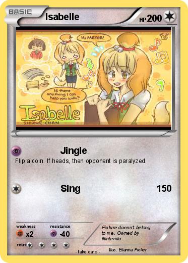 Pokemon Isabelle