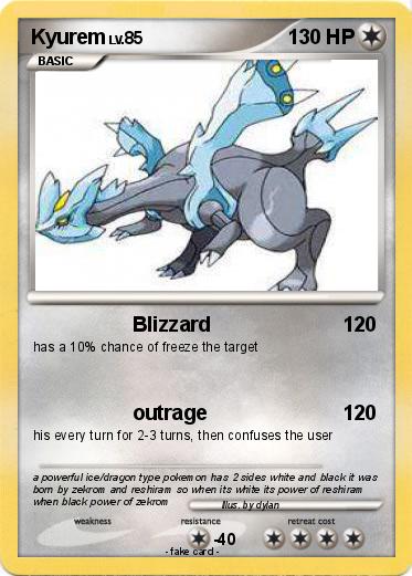 Pokemon Kyurem