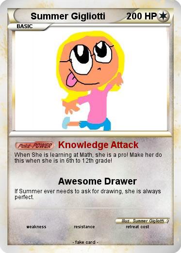 Pokemon Summer Gigliotti