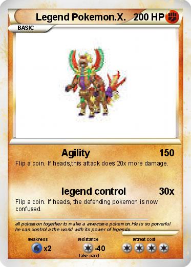 Pokemon Legend Pokemon.X.