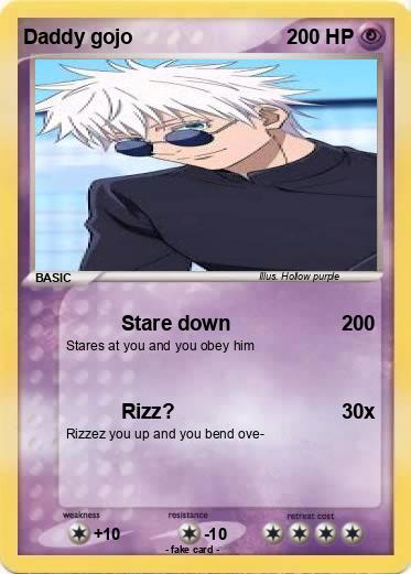 Pokemon Daddy gojo