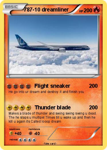 Pokemon 787-10 dreamliner