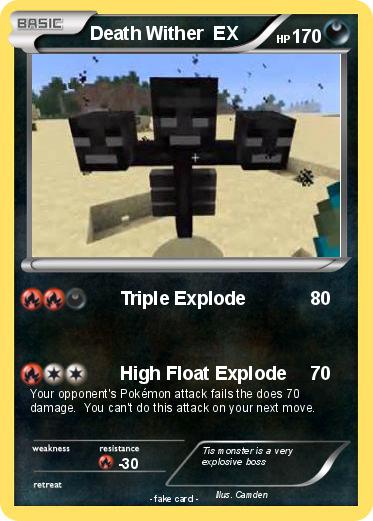 Pokemon Death Wither  EX