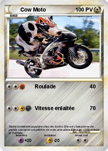 Pokemon Cow Moto