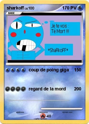 Pokemon sharkoff