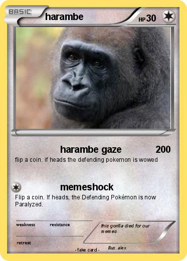 Pokemon harambe