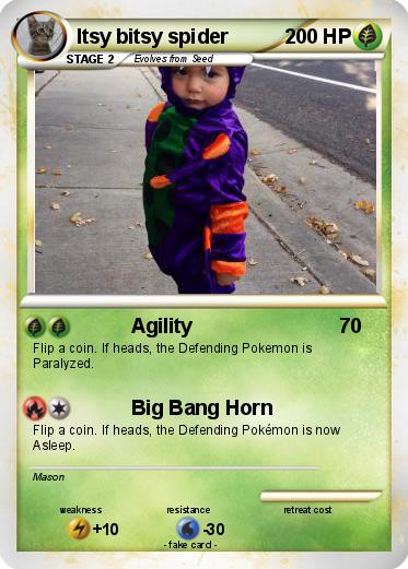 Pokemon Itsy bitsy spider