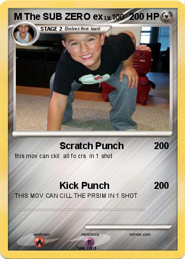 Pokemon M The SUB ZERO ex