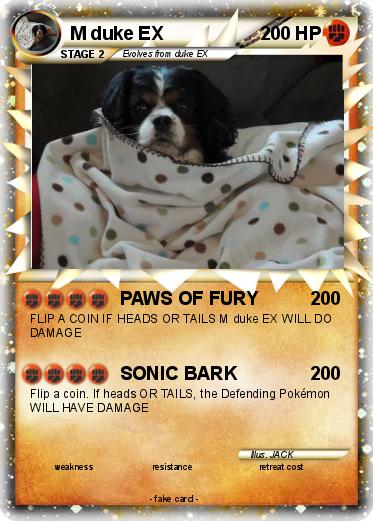 Pokemon M duke EX