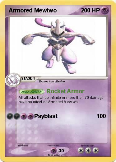 Pokemon Armored Mewtwo