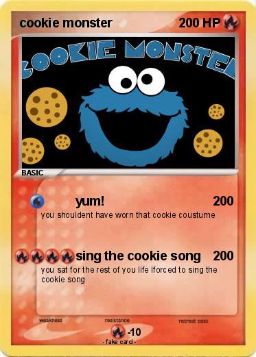 Pokemon cookie monster