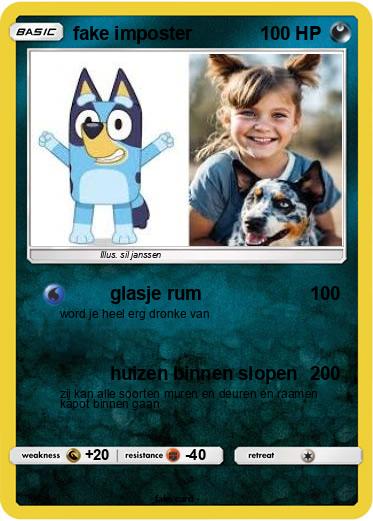 Pokemon fake imposter