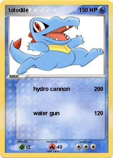 Pokemon totodile