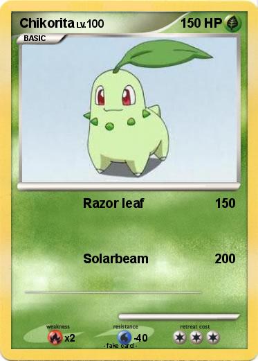 Pokemon Chikorita
