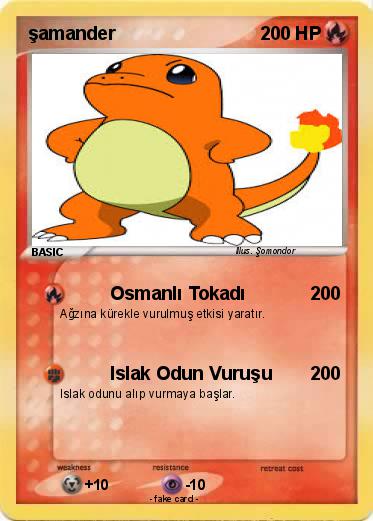 Pokemon şamander