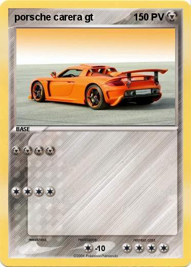 Pokemon porsche carera gt