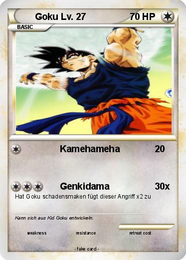 Pokemon Goku Lv. 27