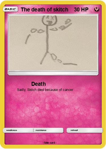 Pokemon The death of skitch