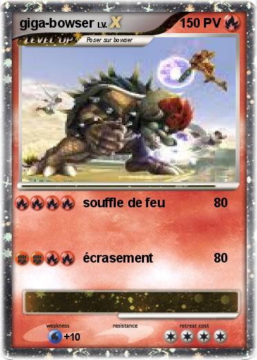 Pokemon giga-bowser
