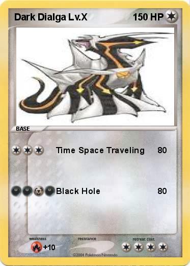 Pokemon Dark Dialga Lv.X