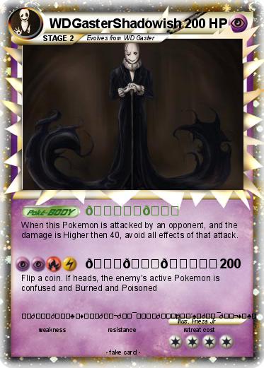 Pokemon WDGasterShadowish