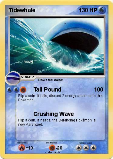 Pokemon Tidewhale