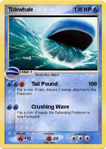 Pokemon Tidewhale
