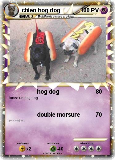 Pokemon chien hog dog